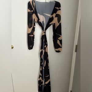 Sheer swimsuit cover-up